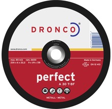 Disc polizare metale Dronco Perfect Ø115x6x22,23 mm-thumb-0