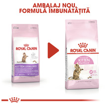 Hrană uscată pentru pisici Royal Canin FHN Kitten Sterilised, 400 g-thumb-6