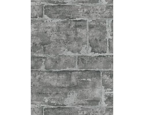 Tapet vlies GMK Fashion for Walls 3 aspect piatră negru 10,05x0,53 m