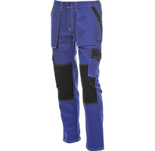 Pantaloni de lucru DCT Athos din bumbac albastru/negru, mărimea 46-thumb-0