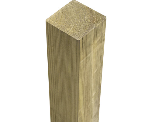 Stâlp lemn 9x9x185 cm lemn verzui