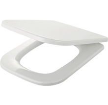 form & style Capac WC Angular, duroplast, închidere lentă, alb, 45,5x34 cm-thumb-1