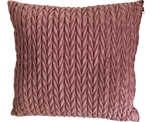Pernă decorativă roz antic 45x45 cm-0