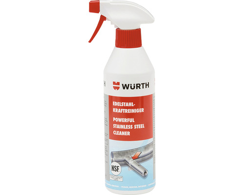 Soluție de curățat oțel inoxidabil (detergent) Würth NSF 500ml-0