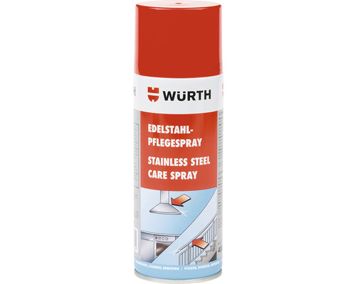Spray de curățat oțel inoxidabil Würth 400ml-0