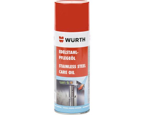 Soluție ulei întreținere oțel inoxidabil Würth 400ml-0