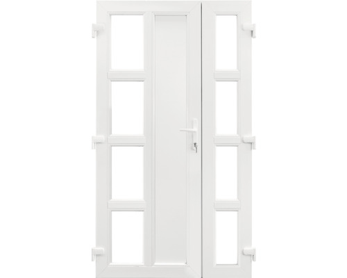 Ușă de intrare PVC pentru exterior 02 alb 120x204 cm dreapta