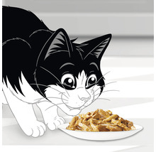 Hrană umedă pentru pisici PURINA Felix Fantastic cu iepure în aspic 85 g-thumb-4