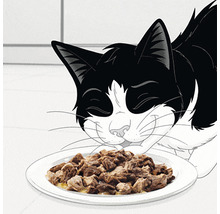Hrană umedă pentru pisici PURINA Felix Fantastic Junior cu pui în aspic 85 g-thumb-3