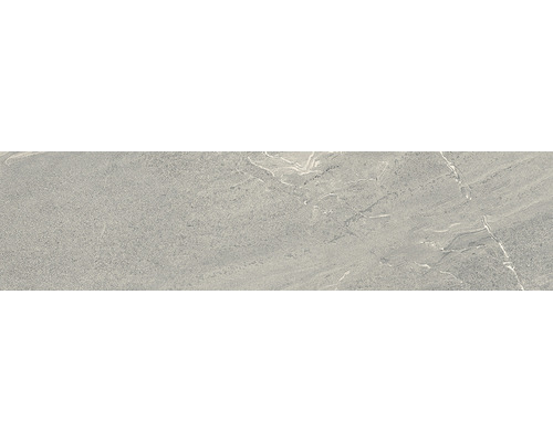 Gresie interior porțelanată glazurată Pietra del Nord Antracite 15x60 cm