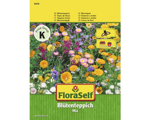 Mix semințe pentru flori FloraSelf 'Covor de flori'