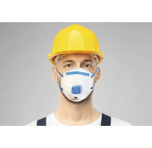Semi-mască simplă de protecție FFP2 cu supapă pentru expirație, pachet 2 bucăți-thumb-6