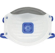 Semi-mască simplă de protecție FFP2 cu supapă pentru expirație, pachet 2 bucăți-thumb-8
