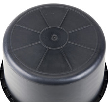 Ciubăr mortar GRIPLINE din polietilenă negru 90 litri-thumb-1