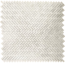 Mozaic marmură Mugla White Spic 29x29 cm-thumb-0