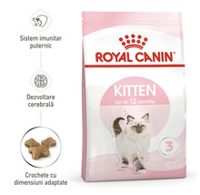 Hrană uscată pentru pisici junior Royal Canin Kitten 10 kg-thumb-1