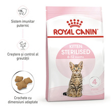 Hrană uscată pentru pisici Royal Canin Kitten Sterilised 2 kg-thumb-1