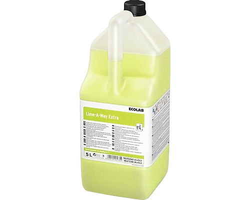 Soluție anti-calcar (detartrant) pentru mașina de spălat Ecolab Lime-a-Way Extra 5L-0