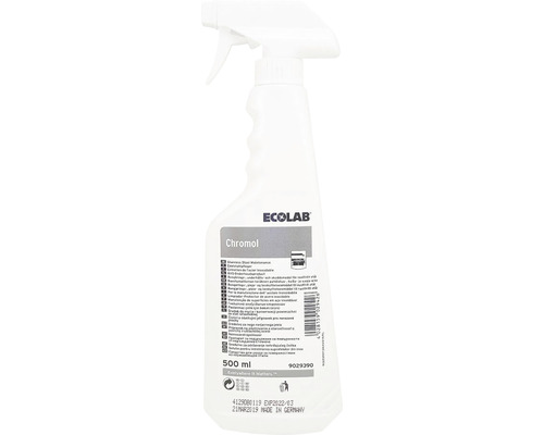 Soluție de curățat oțel inoxidabil (detergent) Ecolab Chromol 500ml-0