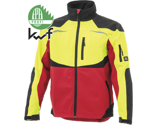 Jachetă de lucru Hammer Workwear din poliester roșu/galben, mărimea S
