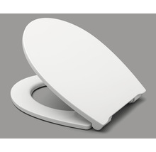 Capac WC cu închidere lentă form & style Aruba duroplast alb-thumb-2