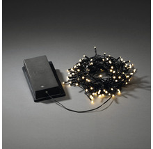 Ghirlandă luminoasă Konstsmide 120 LED-uri 0,5 m cablu alb cald-thumb-0