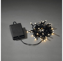 Ghirlandă luminoasă Konstsmide 40 LED-uri 0,5 m cablu alb cald-thumb-0