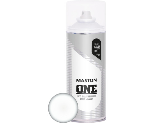 Lac spray transparent ONE Maston incolor mat 400 ml