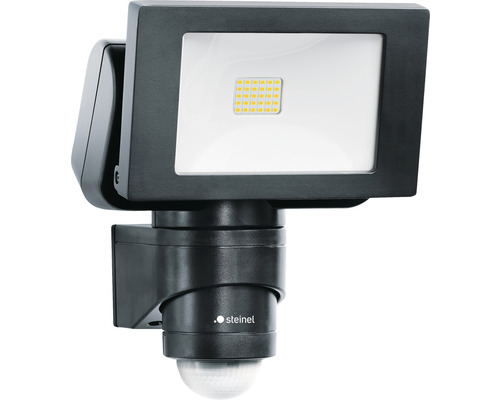 Proiector cu LED integrat Steinel LS150 14,7W 1486 lumeni IP44, senzor de mișcare, lumină neutră, negru-0