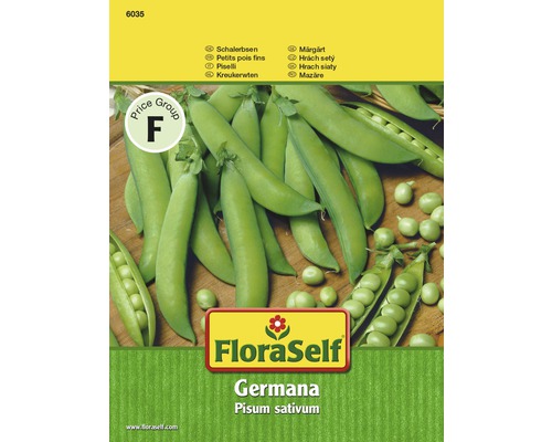 FloraSelf semințe de mazăre "Germana"