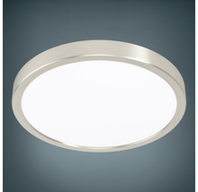 Panou cu LED integrat Fueva5 20W 2300 lumeni Ø28,5 cm, montaj aplicat, lumină caldă, alb/nichel mat-thumb-0