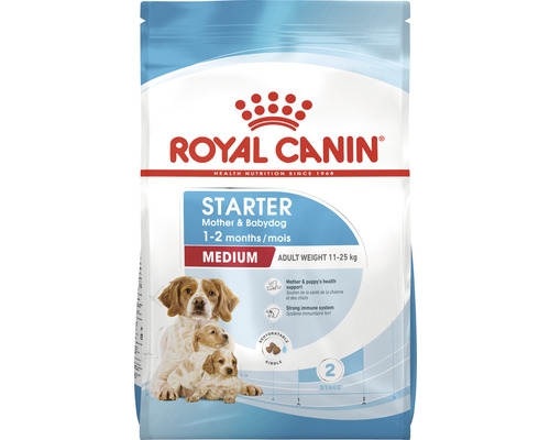Hrană uscată pentru câini Royal Canin Medium Starter pentru femele gestante și căţei 15 kg