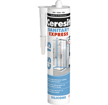 Silicon sanitar rapid Ceresit 15 Express alb 280 ml-thumb-0