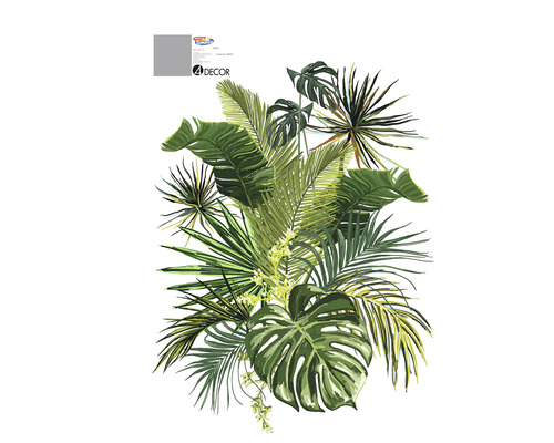 Stickere perete frunze palmier 100x70 cm, 2 coli
