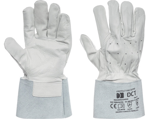 Mănuși de protecție DCT Florini din piele șpalt bovină, mărimea 10-0