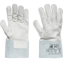 Mănuși de protecție DCT Mayorca din piele șpalt bovină, mărimea 10-thumb-0