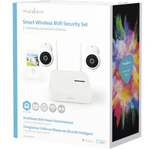 Sistem supraveghere video Nedis SmartLife Full HD 1080p, dual audio, 2 camere, pentru exterior IP65, conexiune WiFi-thumb-7