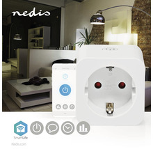 Priză inteligentă (adaptor) Nedis SmartLife max. 3680W, contor consum energie, conexiune WiFi-thumb-4