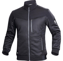Jachetă de lucru Ardon Hybrid din poliester negru, mărimea L-thumb-0