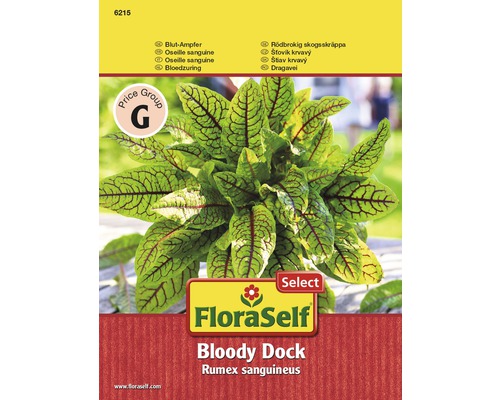 FloraSelf semințe de salată, măcriş sângeriu-0