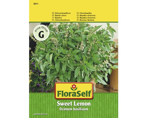 FloraSelf semințe de busuioc "Zitronen-Sweet"-0