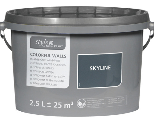 Vopsea nuanțată pentru perete și tavan StyleColor skyline 2,5 l