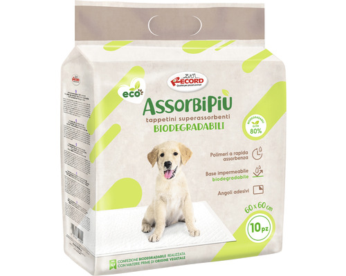 Covorașe absorbante Assorbipiu Eco biodegradabile 60x60 10 buc.