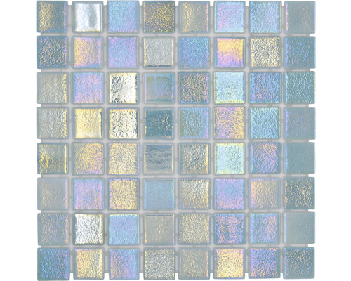 Mozaic sticlă VP55383PUR verde 31,6x31,6 cm-0