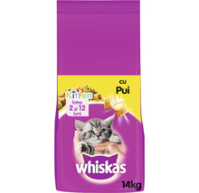 Hrană uscată pentru pisici Whiskas Junior cu pui 14 kg-thumb-0