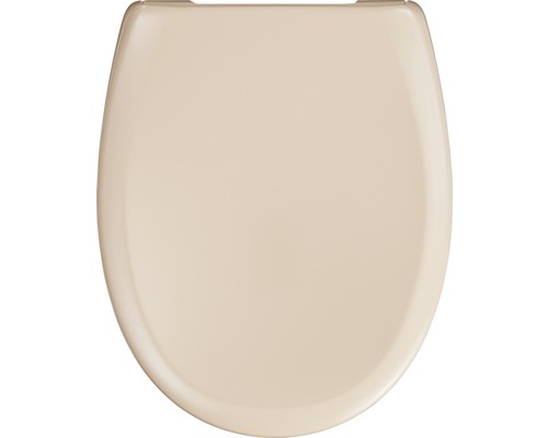 Capac WC form & style New Paris duroplast, ușor detașabil, închidere lentă, bej 41,6-46,3x37 cm