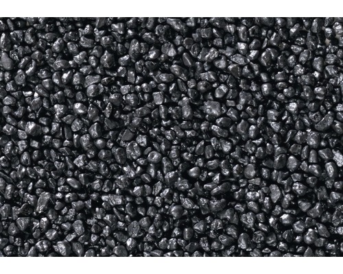 Piatră decor acvariu negru 2-3 mm, 25 kg