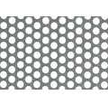 Tablă perforată aluminiu neizolată, perforaţii rotunde