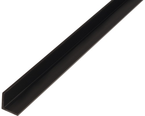 Cornier 20x20 mm PVC 1m negru