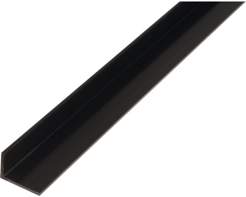 Cornier 25x20 mm PVC 1m negru